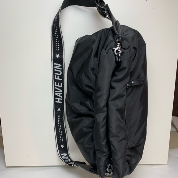 Zara Black Bucket Bag puffi soft - Picture 4 of 12